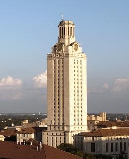 Photograph of the UT Austin Tower