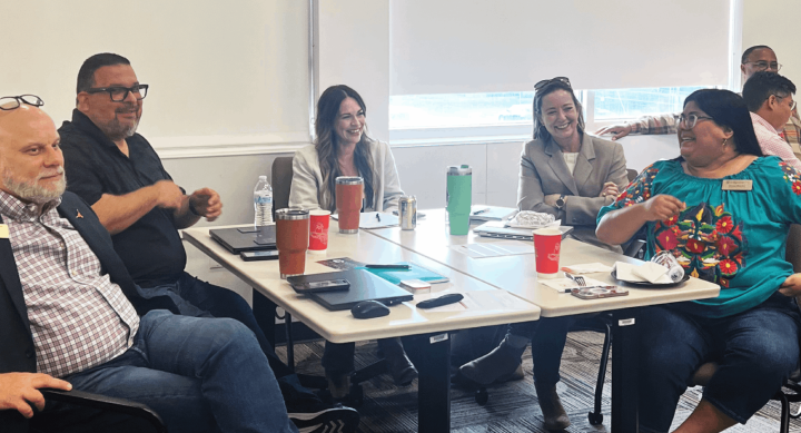 UTHS administrators enjoy a development day to share and receive feedback